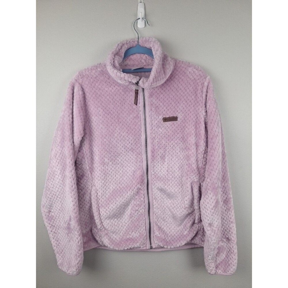 Columbia Women's Fire Side II Sherpa Full-Zip High-Pile Fleece Jacket Size L